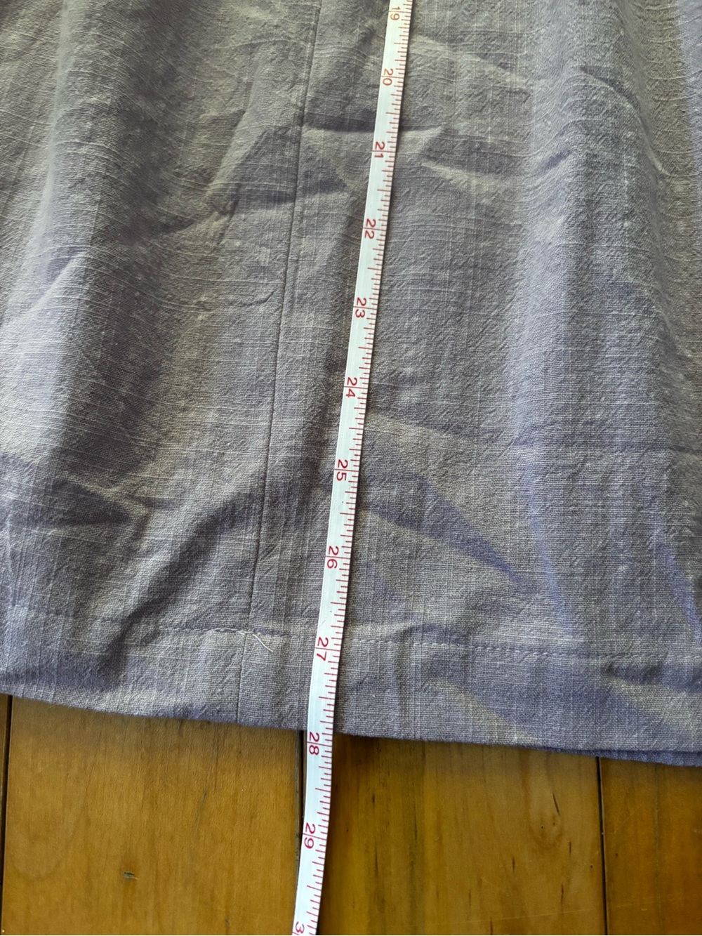 Eve Gravel Lavender Cotton Sundress with Wide Straps - Picture 13 of 13